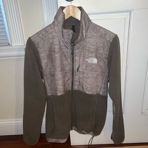 Taupe North Face Fleece Jacket